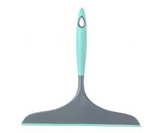 VIGAR Limpiamamparas para Ducha de Color, Gris Y Turquesa, Medio