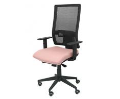 Piqueras Y Crespo (PIQU7) Silla Horna Bali Rosa pálido sin cabecero Oficina, Talla unica