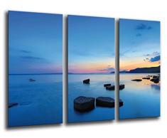 Cuadro FotogrÃ¡fico Paisaje Mar Puesta de Sol TamaÃ±o total: 97 x 62 cm XXL