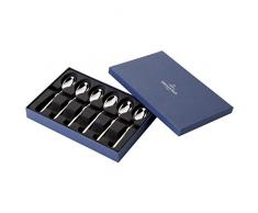 Villeroy & Boch NewWave Set de cucharillas para expreso, 6 piezas, acero inoxidable