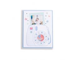 Sizzix Carpeta de repujado Impresslits 663631 Cámara Instantánea by Katelyn Lizardi, Multicolor, talla única