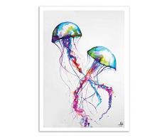 Wall Editions Art Poster 50x70 cm Cartel Papel Acolchado Mate 200g