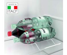 Metaltex Botellero, Blanco, 14x31x3 cm