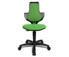 Topstar 71330BC50 Ergo Scool - Silla de escritorio infantil y juvenil, color verde