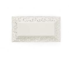 Excelsa White Home - Plato de cerÃ¡mica rectangular