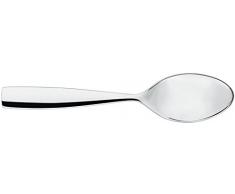 Alessi MW03/4Â Dressed, Postre Cuchara 18/10Â Pulido Acero Inoxidable 17Â x 4Â x 5Â cm 6Â Unidades, Plata