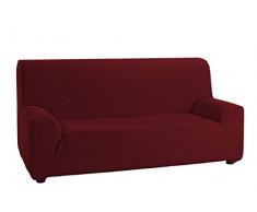 Martina Home Emilia, Funda Elástica para Sofá de 1 Plaza, Burdeos, de 70 a 110 cm de ancho