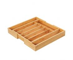 Zassenhaus Eco Line - Bandeja para Cubiertos (34,5 x 40 x 6 cm), Color marrón