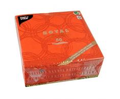 PAPSTAR 86494 Royal Collection - Servilletas (50 Unidades, Pliegue 1/4, 40 x 40 cm), diseÃ±o de Burbujas