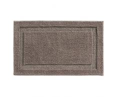 InterDesign SPA - Tapete de Microfibra, 86 x 53 cm, Color Gris Topo