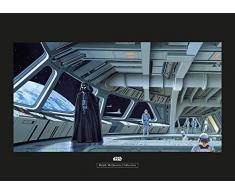 Komar Wandbild Von Star Wars Classic RMQ Vader Commando Deck | Kinderzimmer, Jugendzimmer, Dekoration, Kunstdruck | ohne Rahmen | WB160-70x50 fotomural, carbÃ³n