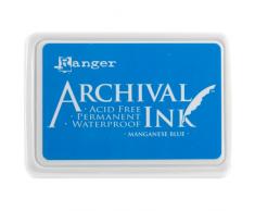 Rangers Almohadilla De Tinta, Manganese Azul, 4.0 X 10.0 Cm