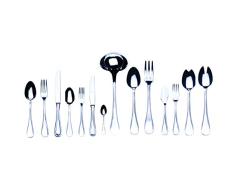 MEPRA 102322113 P Boheme Juego de Cubiertos, Juego de 113, Plateado