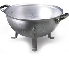 Unbekannt Ollas Agnelli Colador Aluminio 3 Pies Cm. 24 cod.Alma 11524