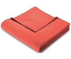 biederlack Caribbean Dreams Coral Manta, Mezcla de algodón, 150 x 200 cm