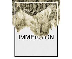 Komar Wandbild Von Immersion Sand | Poster, Bild, Wohnzimmer, Schlafzimmer, Dekoration, Kunstdruck | ohne Rahmen | P114B-40x50 fotomural, Grau, Braun, Beage, WeiÃ, Schwarz