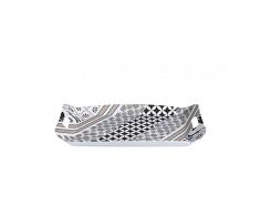 Brandani Alhambra 53172 Bandeja antideslizante de melamina, multicolor