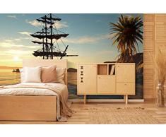 Oedim - Fotomural Vinilo para Pared Barco | Fotomural para Paredes | Mural | Fotomural Vinilo Decorativo |150 x 100 cm | DecoraciÃ³n comedores, Salones, Habitaciones