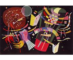Legendarte Wassily Kandinsky Composición X Impresión Digital sobre Lienzo, cm. 60x90