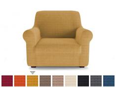 PETTI Artigiani Italiani Sofas, Funda de Sofa Elastica, 100% Made in Italy, Microfibra, Burdeos, 2 Plazas (130 a 170 cm)