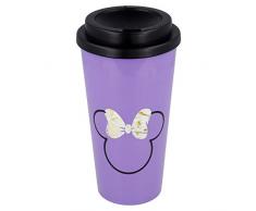 Stor Vaso de café para Llevar Reutilizable de 520 ml de Minnie Mouse