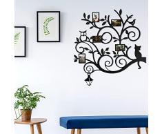 OJOS Gancho de pared de metal negro 120 x 1 x 125 cm decoración salón decoración dormitorio â Aesthetic Room Decor â Decoración de pared, impresión artÃstica, cuadros de pared, 494PYT1123