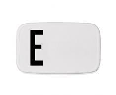 design letters Fiambrera, Blanco/Negro, 18 cm