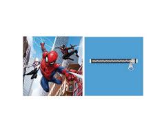Marvel- Cojin Guarda Pijama Spiderman Peluche, Multicolor (129430)