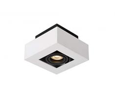 Lucide XIRAX - Foco de techo - LED Dim to warm - GU10-1x5W 2200K/3000K - Blanco