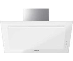 Teka DVT 68660 TBS Campana decorativa vertical de 60cm de aspiraciÃ³n perimetral y funciÃ³n FresAir | Cristal Blanco | 38 x 60 x 41.2 | Clase EnergÃ©tica A+, Acero inoxidable, NORMAL