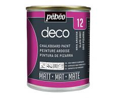 Pebeo - Pintura de Pizarra (250 ml), Color Gris Oscuro