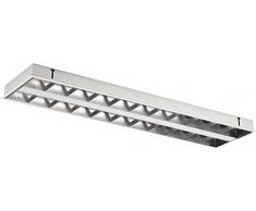 OPPLE Lighting 140048699 iluminación de techo Blanco 50 W A - Lámpara (Blanco, Entrada, Funcional, Oficina, Trastero, Estudio, Empotrada, Acero, IP20, I)