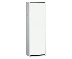 Emco asis-Euro 300 rasante baño Armario, instalación para Armario de baño y WC, Color Cromo/Cristal optiwhite - 977027863