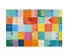 Wash + Dry Colchoneta Poliamida Multicolor, 140 x 200 cm