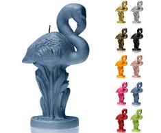 Candellana Hecho a Mano Flamingo Classic Vela de Regalo - Divertida - Vela Decorativa - Decoración del Hogar - Regalos para Amigos - Mecha de Algodón - Tiempo de Quemado 24h - Vela Jeans