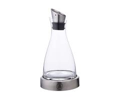 LAGUIOLE, 40269026, Decantador de cristal, base enfriadora de calidad superior, con boquilla biselada, cristal transparente, capacidad vino 1,78 ml, 22 x 12 cm