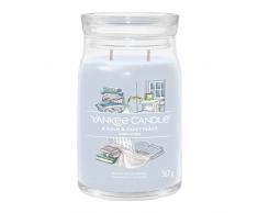 Yankee Candle Vela perfumada Signature | Vela en tarro grande con doble mecha, mezcla de cera de soja de larga duración, regalo perfecto para mujeres