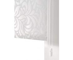 Estoralis MYRCELLA Estor Enrollable Jacquard Translucido, Blanco, 110 x 175 cm