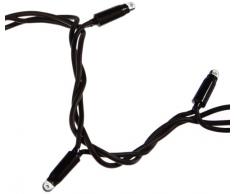 System LED 465-08 - Cadena de luces LED (50 bombillas, 500 cm), luz clara