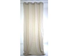 Linder 0517/15/375FR/135 x 260 - Cortina, Color Beige