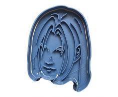 Cuticuter Sephirot Cortador de Galletas Final Fantasy, azul