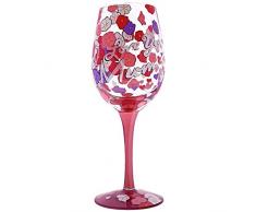 Enesco Lolita A29647 - Copa de vino Te amo mamá
