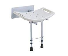 AUTONOMIE ET BIEN ETRE Asiento de Ducha para Coche y Bienestar TMI 1965, Color Blanco, Asiento 4929 cm