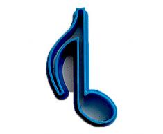 Cuticuter Formas Nota Musical 3 Cortador de Galletas, Azul, 8x7x1.5 cm