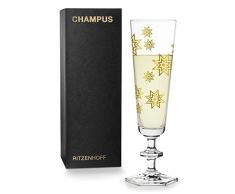 RITZENHOFF 3520007 Copa de cava, dorado