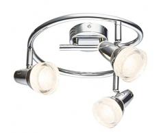 Globo Alaska - Foco LED, cromado