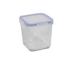 GÃ©nÃ©rique Unbranded 8012720Â Superblock Caja Transparente con Tapa Rectangular Cristal 83,5Â cl 12,2Â x 12,2Â x 12Â cm