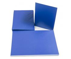 El Palacio de Papel 20Â Perlado Tarjetas y Sobres, Color Azul