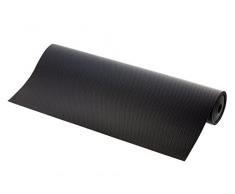 GTV - Alfombrilla antideslizante para cajones, alfombrilla para cajones, alfombrilla para armarios de refrigeraciÃ³n, estantes, recortable, negro, 48 cm x 500 cm