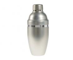 The bars Vintage - Coctelera pequeña, Acero Inoxidable, CC 500, Fabricada en Italia, Color Plateado